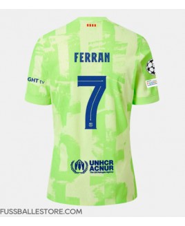 Günstige Barcelona Ferran Torres #7 3rd trikot 2024-25 Kurzarm